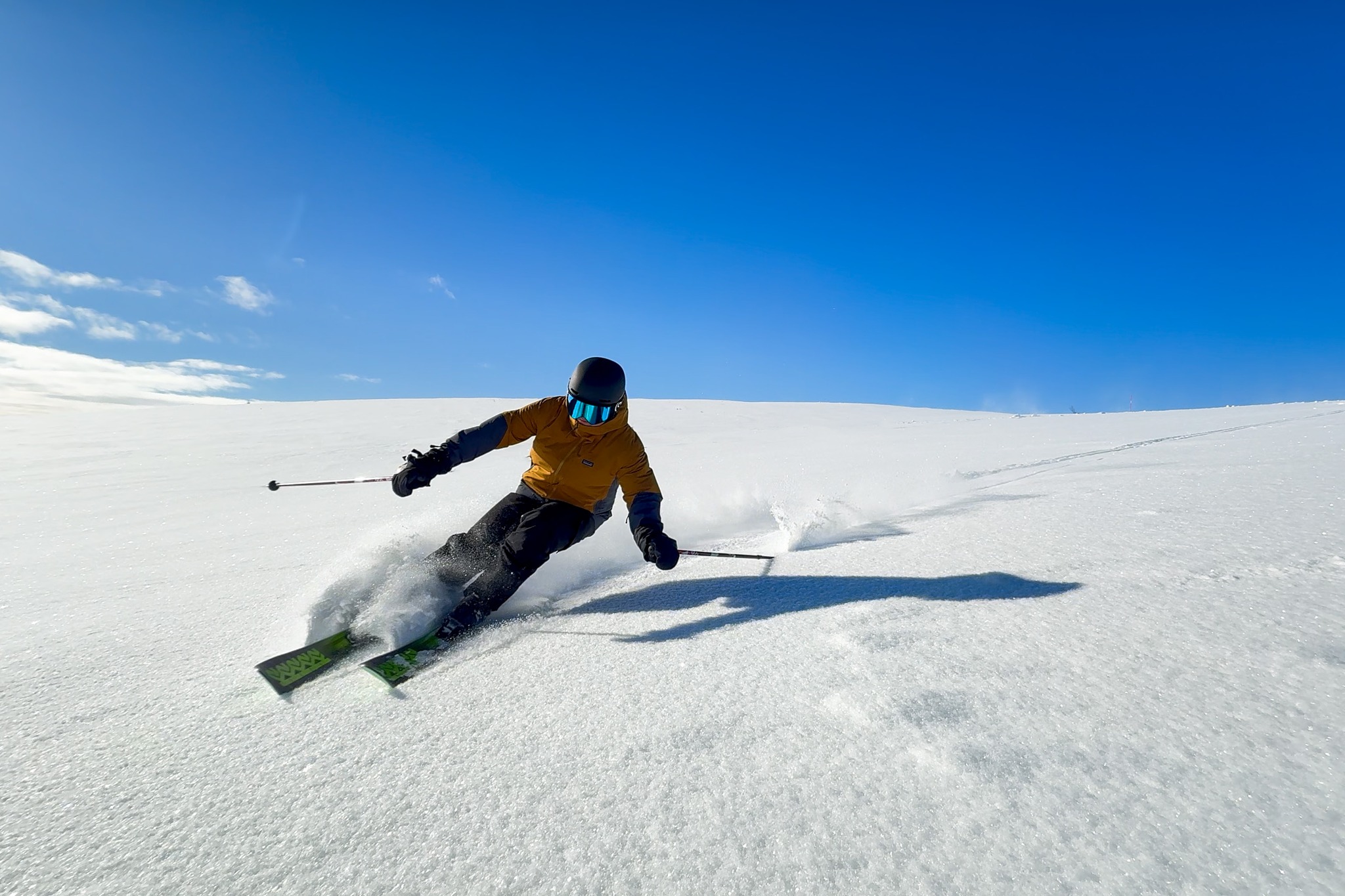 Skidåkning på fjället